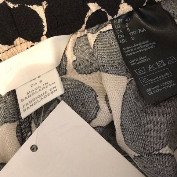 H&M printed shorts with pockets - Picture 10 of 11